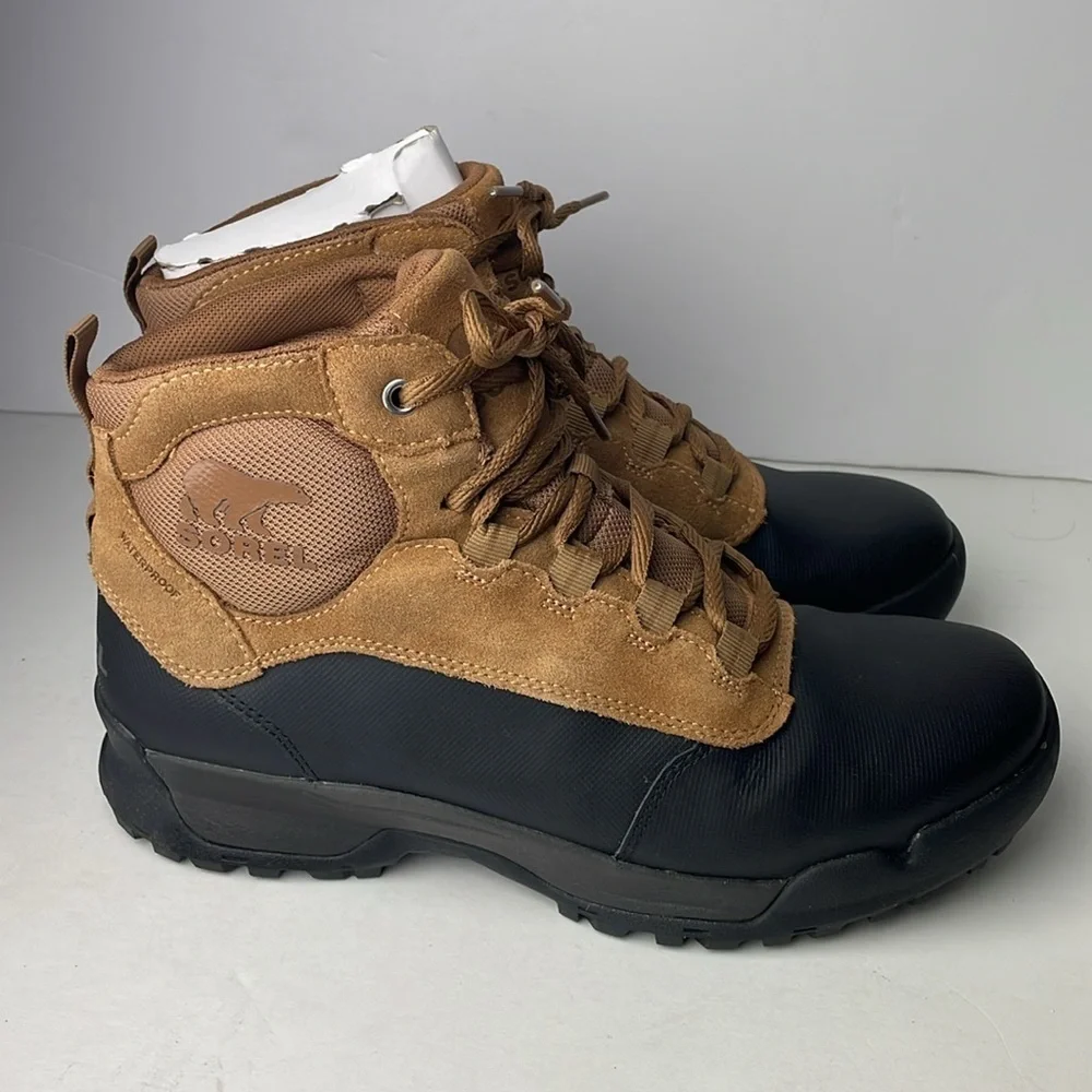 Sorel Buxton Lite Brown Ankle Boots